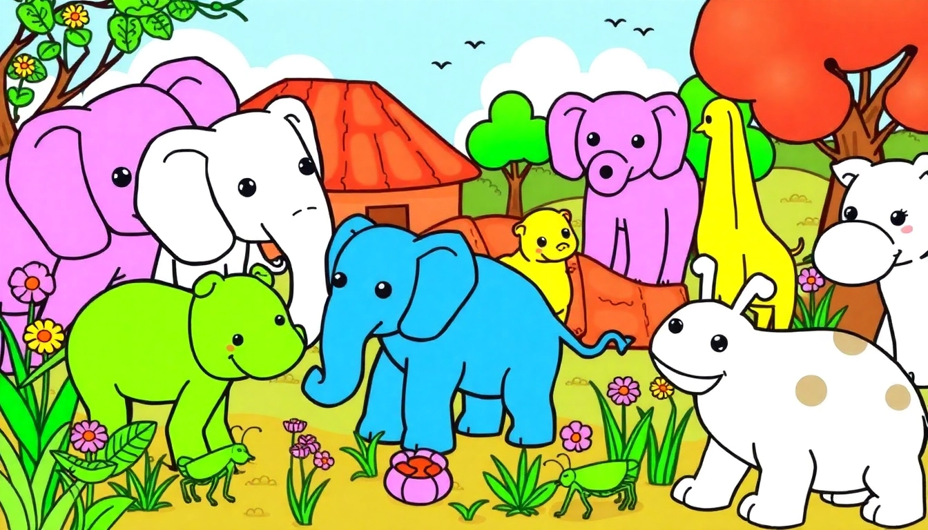 Creative and Free Coloring Pages for Kids: Fun, Educational, and Easy to Print